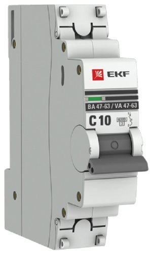 Выключатель автоматический EKF PROxima ВА47-63 1п 50А C 6кА картинка